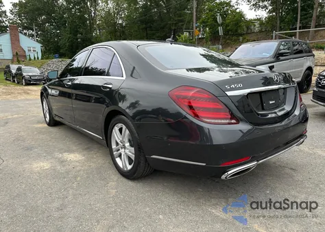 2018 Mercedes-Benz S 450 4Matic from USA, damaged, VIN WDDUG6EB7JA358286